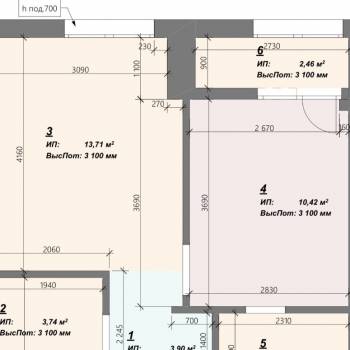 Продается 1-комнатная квартира, 36,8 м²