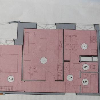 Продается 1-комнатная квартира, 46 м²