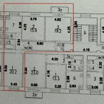 Продается 3-х комнатная квартира, 80,5 м²