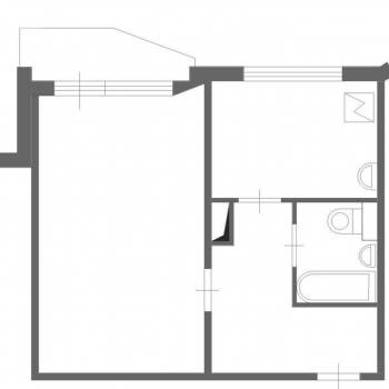 Сдается 1-комнатная квартира, 37,8 м²