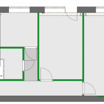 Сдается 2-х комнатная квартира, 45,7 м²