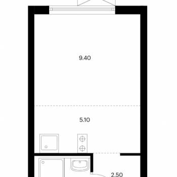 Сдается 1-комнатная квартира, 19,5 м²