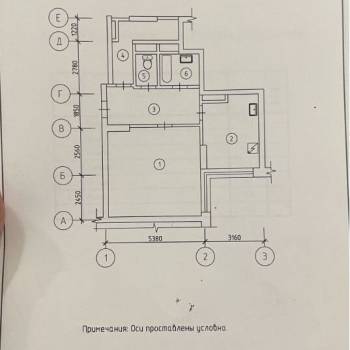 Продается 1-комнатная квартира, 56 м²