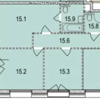 Продается Многокомнатная квартира, 87,7 м²