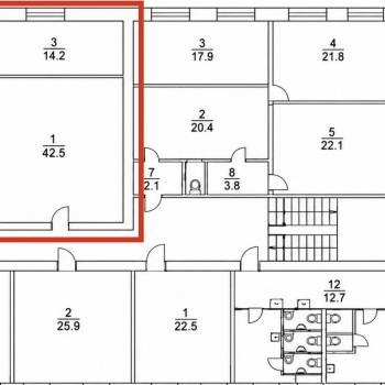 Сдается Нежилое помещение, 56,5 м²