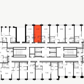 Продается 1-комнатная квартира, 20,5 м²
