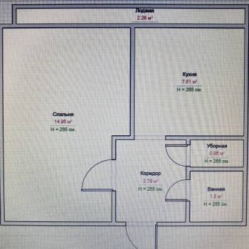 Сдается 1-комнатная квартира, 30 м²