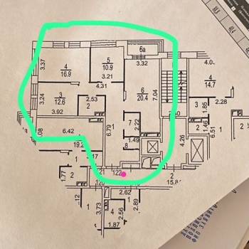 Сдается Многокомнатная квартира, 94 м²