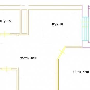 Сдается 1-комнатная квартира, 45 м²
