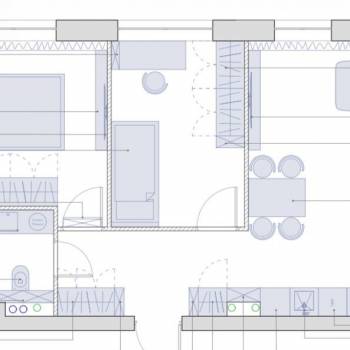 Сдается 2-х комнатная квартира, 52,3 м²