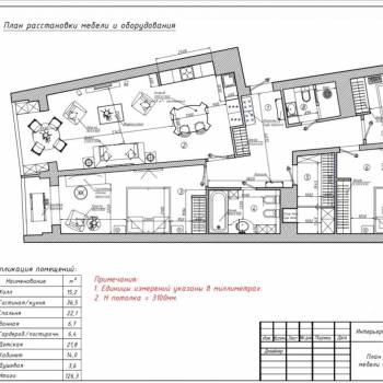 Продается 3-х комнатная квартира, 126 м²