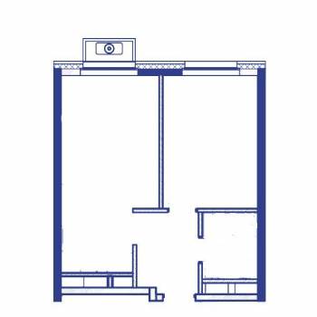 Сдается 1-комнатная квартира, 36 м²