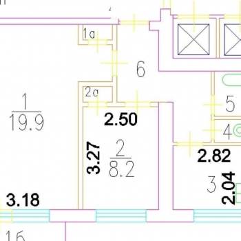 Продается 2-х комнатная квартира, 44,7 м²