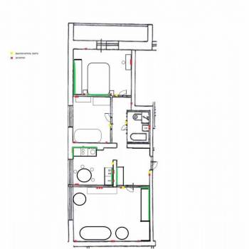 Сдается Многокомнатная квартира, 63 м²