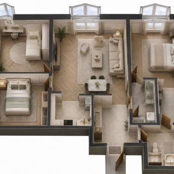 Продается 3-х комнатная квартира, 75,5 м²