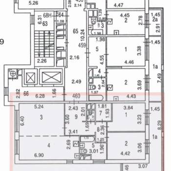 Продается 3-х комнатная квартира, 88,7 м²