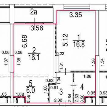 Продается 2-х комнатная квартира, 50 м²