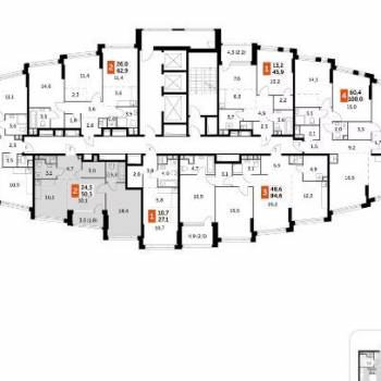 Продается 2-х комнатная квартира, 50,5 м²