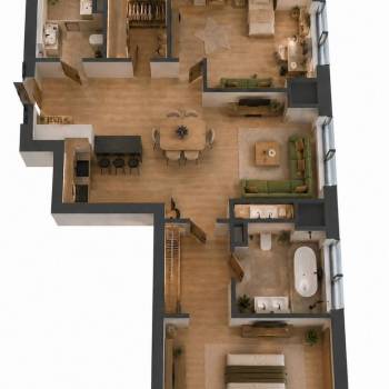 Продается 2-х комнатная квартира, 78 м²