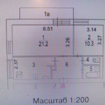 Продается 2-х комнатная квартира, 59 м²