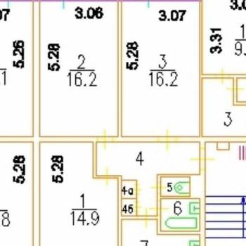 Продается 3-х комнатная квартира, 65 м²