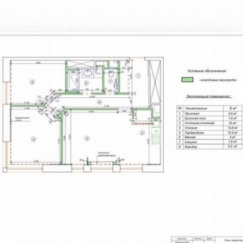 Продается 2-х комнатная квартира, 66,7 м²