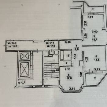 Продается 2-х комнатная квартира, 58,5 м²