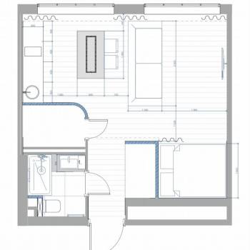 Сдается 1-комнатная квартира, 30,3 м²