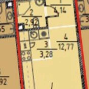 Сдается 1-комнатная квартира, 23,1 м²