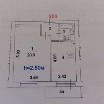 Сдается 1-комнатная квартира, 35,2 м²