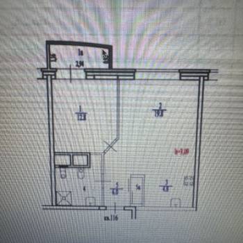 Продается 2-х комнатная квартира, 50 м²
