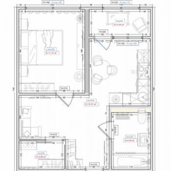 Сдается 1-комнатная квартира, 38,3 м²