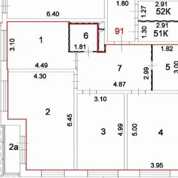 Продается 3-х комнатная квартира, 94,6 м²