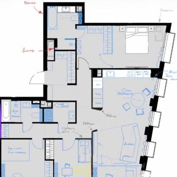 Продается Многокомнатная квартира, 114 м²