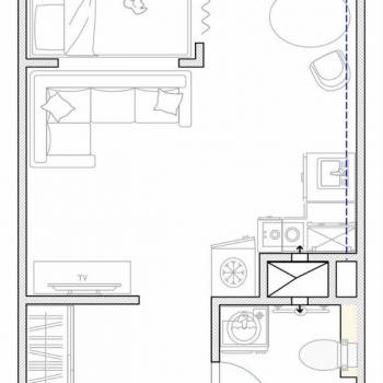 Сдается 1-комнатная квартира, 27 м²