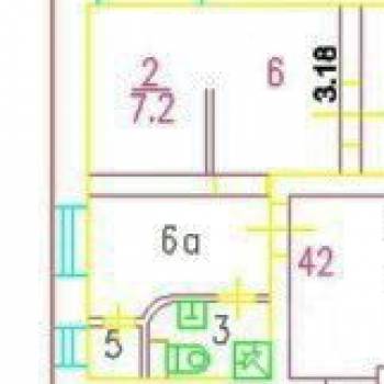 Продается 1-комнатная квартира, 42 м²