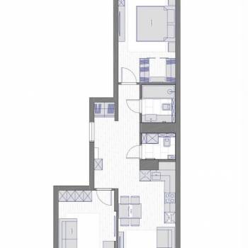 Продается 2-х комнатная квартира, 64 м²