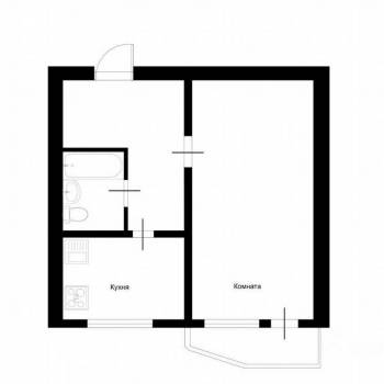 Сдается 1-комнатная квартира, 38 м²