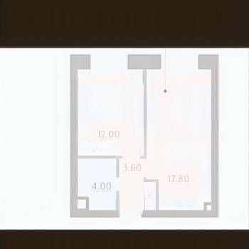 Продается 1-комнатная квартира, 37,6 м²