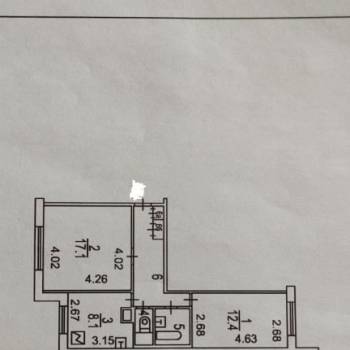 Продается 2-х комнатная квартира, 51 м²