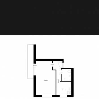Сдается 1-комнатная квартира, 30 м²