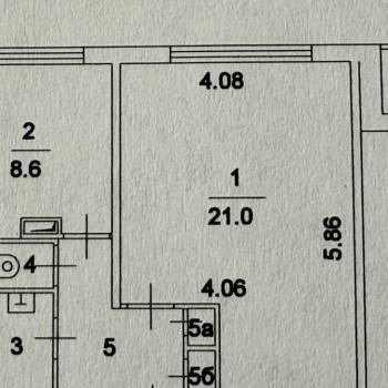 Сдается 1-комнатная квартира, 39,3 м²
