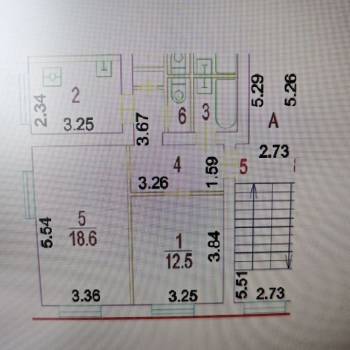 Продается 2-х комнатная квартира, 50,3 м²
