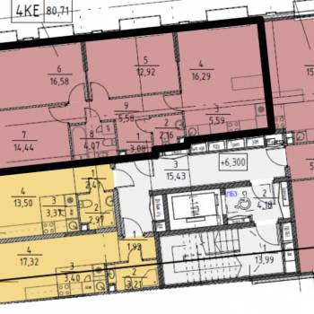 Продается 3-х комнатная квартира, 81,1 м²
