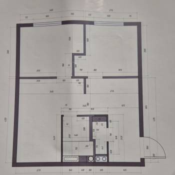 Продается 2-х комнатная квартира, 43 м²