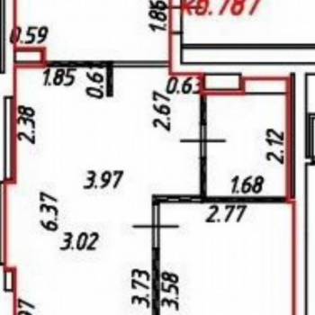 Сдается 1-комнатная квартира, 40 м²