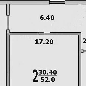Сдается 2-х комнатная квартира, 52 м²