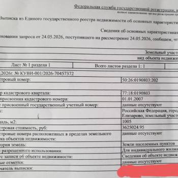 Продается Участок, 1000 м²