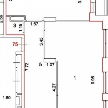 Продается Многокомнатная квартира, 90,3 м²