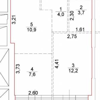 Продается 2-х комнатная квартира, 44,6 м²